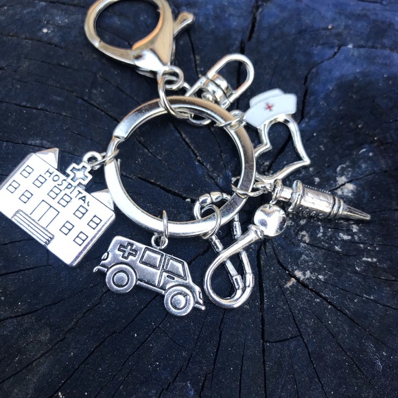 Fathers Day gift Nurse/Doctor keychain - Picture 5 of 8